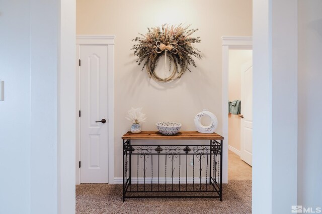 748 Thistle Dr, Spring Creek, NV 89815 - corridor with carpet flooring