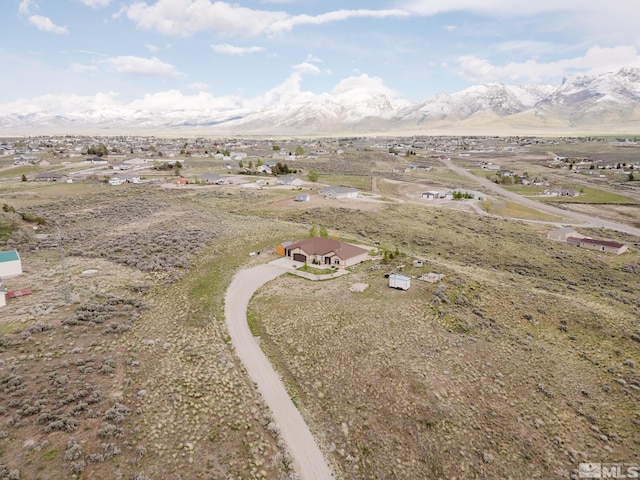 748 Thistle Dr, Spring Creek, NV 89815 - aerial view of mountains