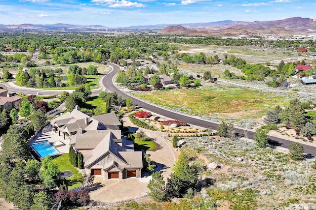 11115 Boulder Glen Way, Reno, NV 89511 - drone / aerial view of a mountain backdrop