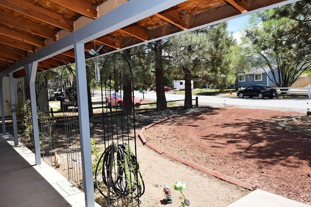 17385 Egret Ln, Reno, NV 89508 - view of yard featuring a gate