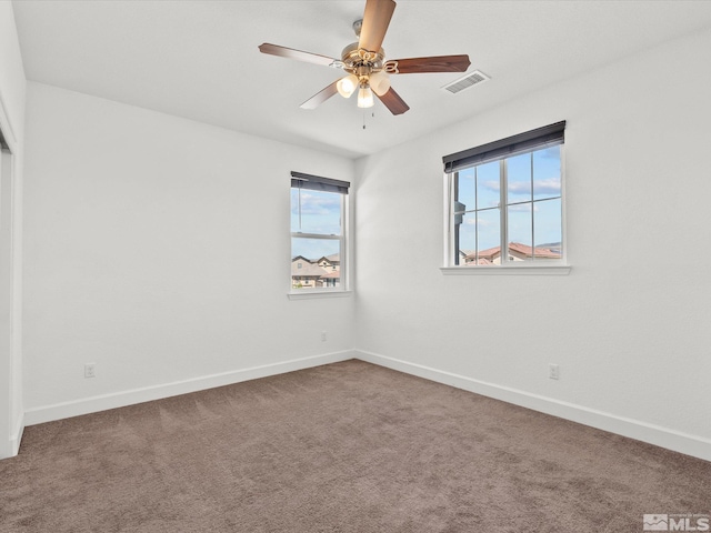 2401 Bridgetown Loop, Sparks, NV 89436 - unfurnished room featuring baseboards, carpet flooring, and ceiling fan