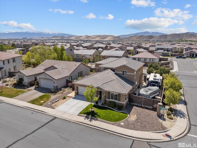 2401 Bridgetown Loop, Sparks, NV 89436 - aerial perspective of suburban area with mountains