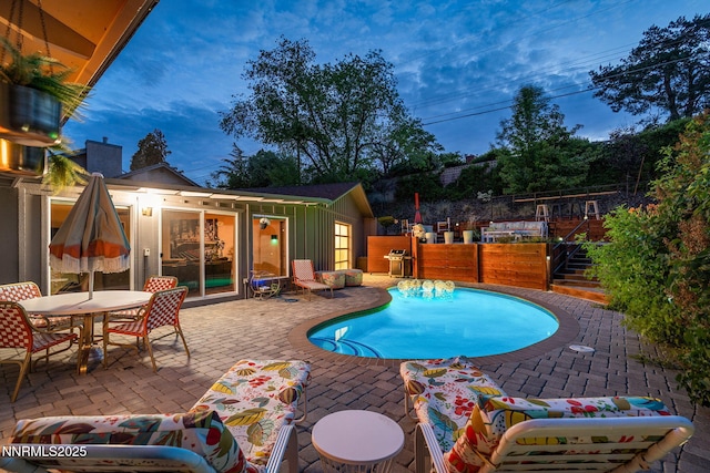 2135 Skyline Blvd, Reno, NV 89509 - view of pool featuring a patio and outdoor dining space