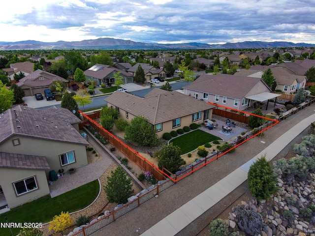 6680 Voyage Dr, Sparks, NV 89436 - aerial view of residential area with a mountainous background