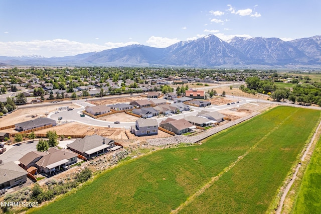 620 Sage Grouse Lp, Gardnerville, NV 89460 - aerial perspective of suburban area featuring a mountain backdrop
