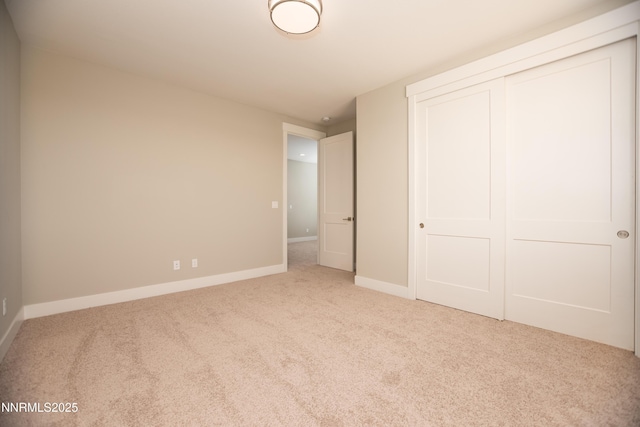 620 Sage Grouse Lp, Gardnerville, NV 89460 - unfurnished bedroom with carpet flooring, baseboards, and a closet