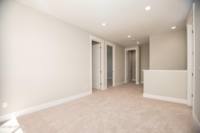 620 Sage Grouse Lp, Gardnerville, NV 89460 - empty room with recessed lighting, light colored carpet, and baseboards