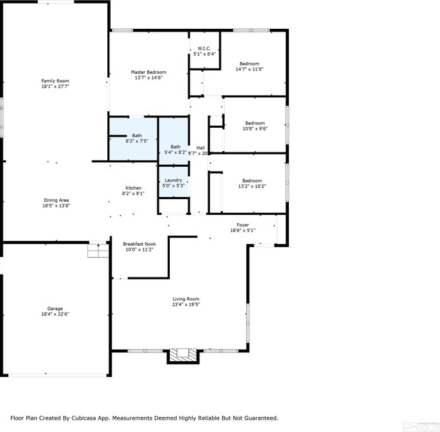 966 Woodstone Dr, Sparks, NV 89434 - home floor plan
