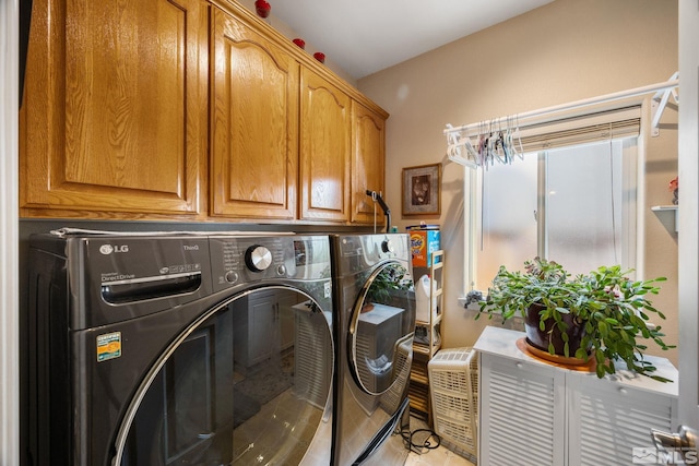 6525 Monticello Ct, Reno, NV 89519 - washroom featuring washer and clothes dryer and cabinet space