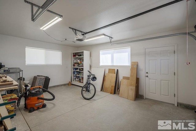 1051 Tenabo Ln, Gardnerville, NV 89410 - garage featuring a garage door opener