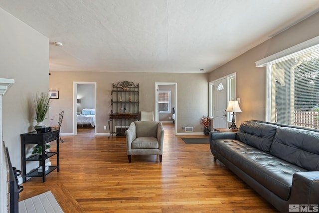 2066 Plumas St, Reno, NV 89509 - living area with baseboards and light wood-style floors