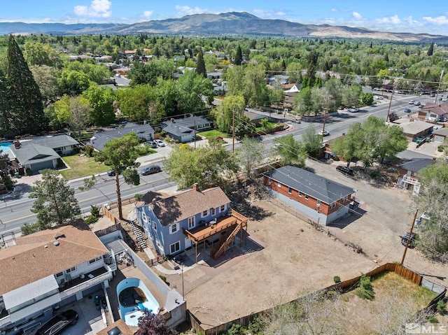 2066 Plumas St, Reno, NV 89509 - bird's eye view of mountains and a heavily wooded area