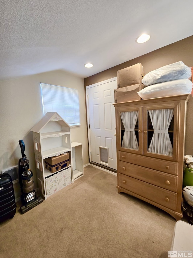 961 Ruddy Ct, Sparks, NV 89441 - bedroom with carpet floors, recessed lighting, and a textured ceiling