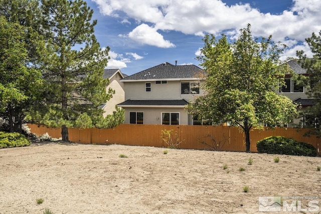 2190 Canyon Mesa Ct, Reno, NV 89523 - back of property featuring stucco siding and fence