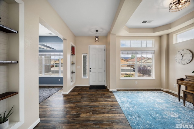 1523 Riverpark Pkwy, Dayton, NV 89403 - foyer with wood finished floors, healthy amount of natural light, and baseboards