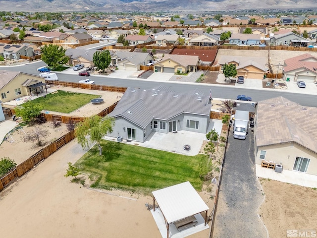1523 Riverpark Pkwy, Dayton, NV 89403 - aerial perspective of suburban area with mountains