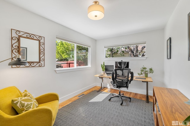 2480 Idlewild Dr, Reno, NV 89509 - office space with wood finished floors and baseboards