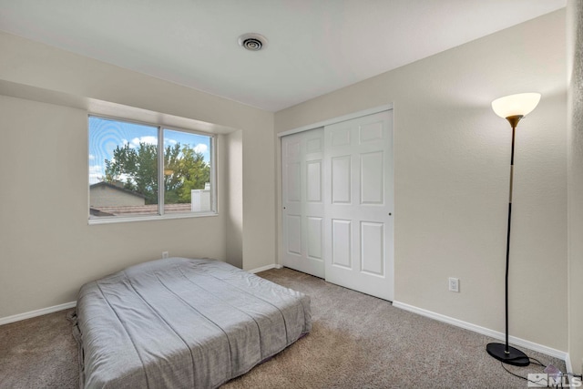 5245 Canyon View Dr, Sparks, NV 89436 - carpeted bedroom with baseboards and a closet