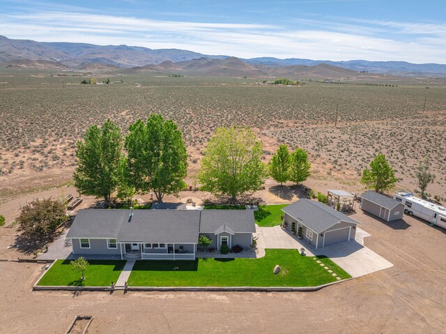 4800 Amy Rd, Reno, NV 89510 - overview of rural landscape featuring mountains and a desert landscape