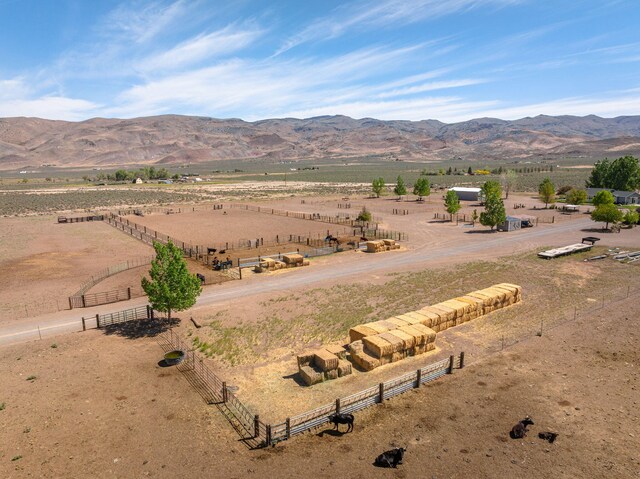 4800 Amy Rd, Reno, NV 89510 - aerial view of sparsely populated area featuring mountains