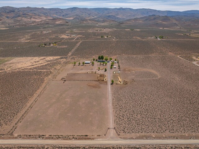 4800 Amy Rd, Reno, NV 89510 - aerial view of property's location featuring a mountainous background and rural landscape