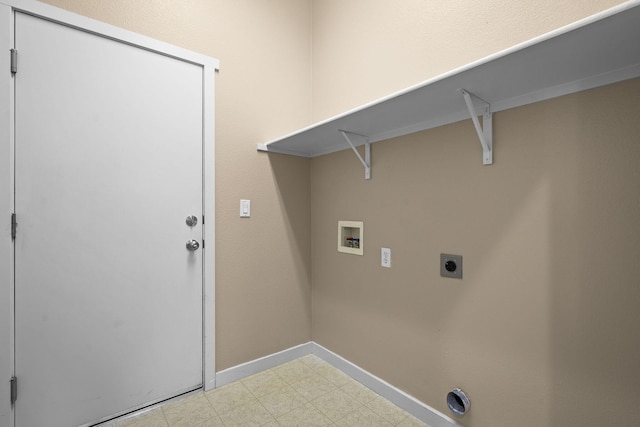1196 Turnberry Dr, Sparks, NV 89436 - laundry area with washer hookup, electric dryer hookup, baseboards, and light floors