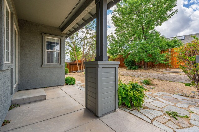 1196 Turnberry Dr, Sparks, NV 89436 - view of patio with a fenced backyard