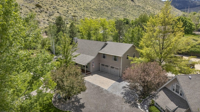 3150 Kings Canyon Rd, Carson City, NV 89703 - view from above of property with a mountain backdrop