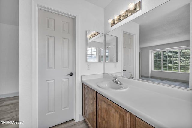 185 Windtree Cir, Carson City, NV 89701 - bathroom featuring vanity and wood finished floors