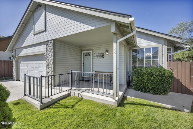 185 Windtree Cir, Carson City, NV 89701 - view of front facade with a porch and driveway