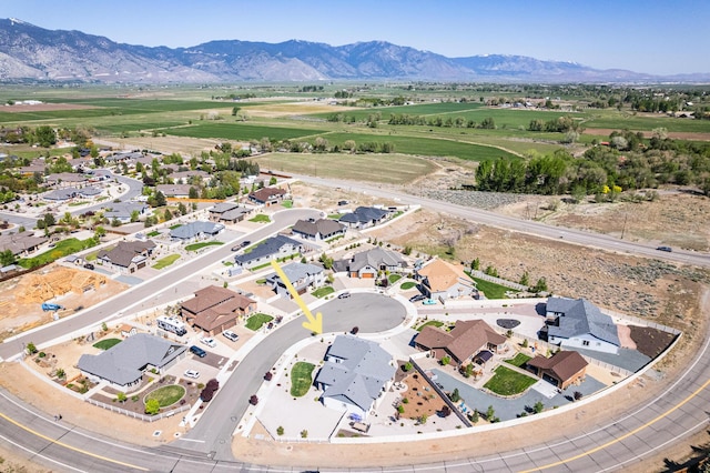 1023 Sun Crest Ct, Gardnerville, NV 89460 - bird's eye view of a mountain backdrop