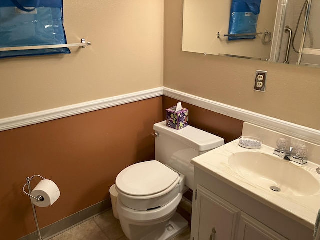 3260 Lucerne Way, Sparks, NV 89431 - bathroom with toilet, tile patterned flooring, and vanity