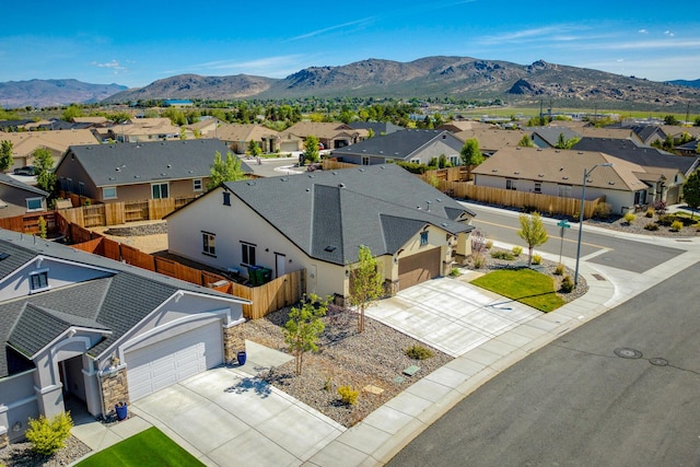 1390 Tule Peak Cir, Carson City, NV 89701 - aerial perspective of suburban area with a mountainous background