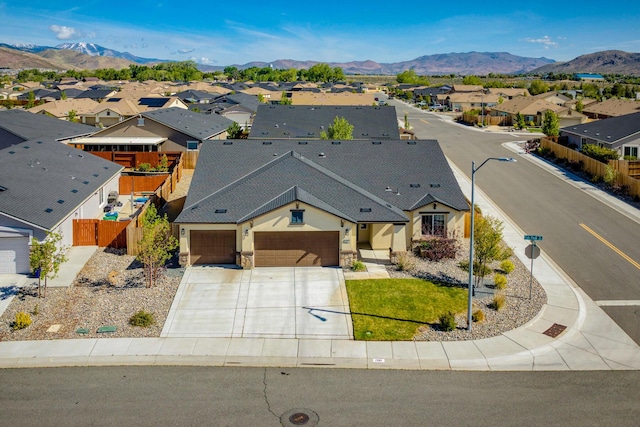 1390 Tule Peak Cir, Carson City, NV 89701 - aerial view of residential area featuring mountains