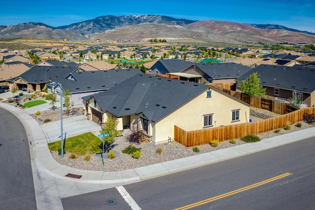 1390 Tule Peak Cir, Carson City, NV 89701 - aerial perspective of suburban area with a mountainous background