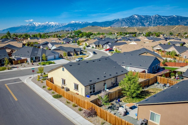 1390 Tule Peak Cir, Carson City, NV 89701 - aerial view of residential area featuring a mountain backdrop