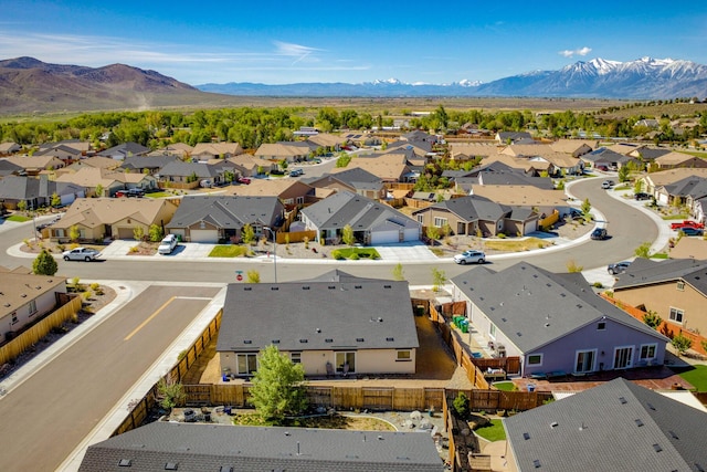 1390 Tule Peak Cir, Carson City, NV 89701 - aerial view of residential area with mountains