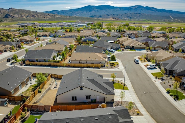 1390 Tule Peak Cir, Carson City, NV 89701 - aerial perspective of suburban area featuring a mountainous background