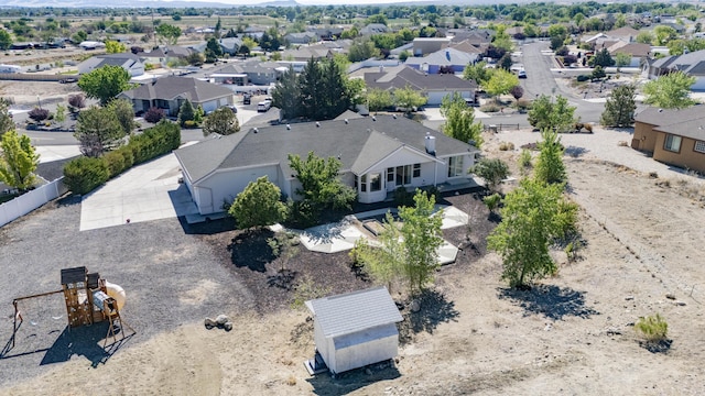 570 Buckskin Dr, Fernley, NV 89408 - aerial view of residential area