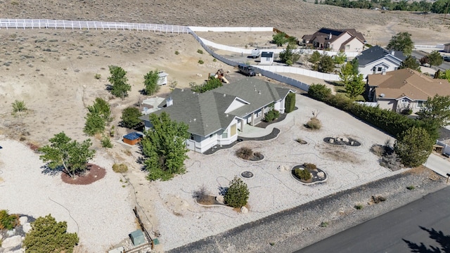 570 Buckskin Dr, Fernley, NV 89408 - aerial view of residential area featuring a desert landscape