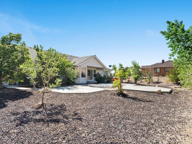 570 Buckskin Dr, Fernley, NV 89408 - view of front of home with a patio
