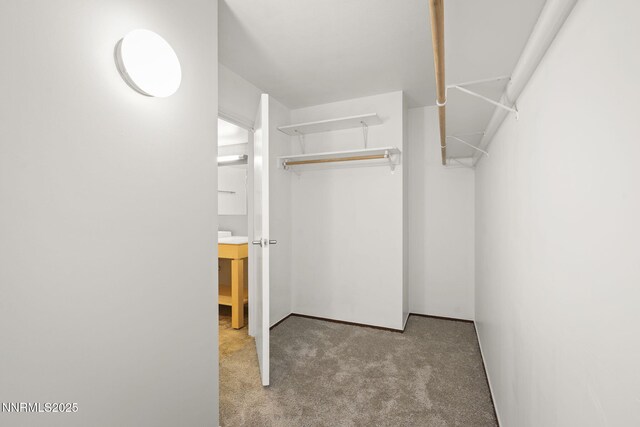 255 N Sierra St Unit 1419, Reno, NV 89501 - walk in closet with carpet and attic access