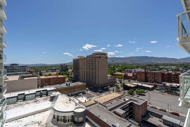 255 N Sierra St Unit 1419, Reno, NV 89501 - city view with a mountain backdrop