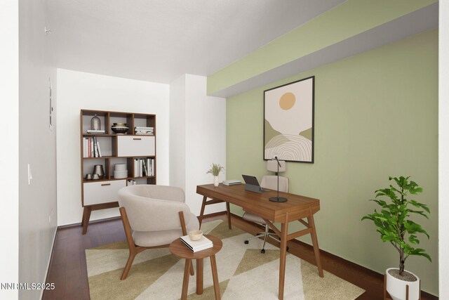 255 N Sierra St Unit 1419, Reno, NV 89501 - office featuring wood finished floors and baseboards