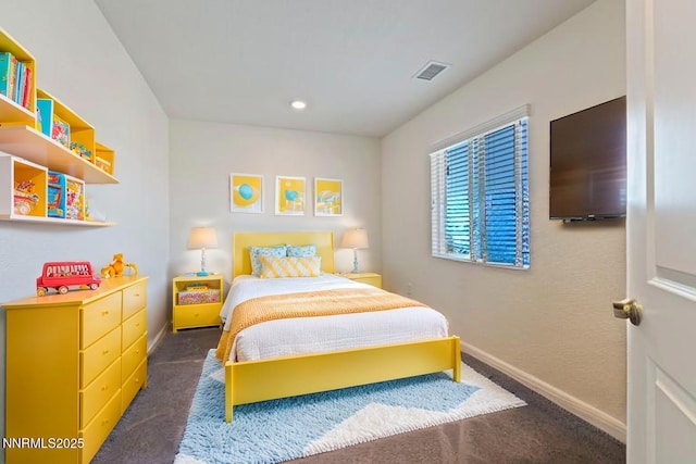 8944 Elk Ravine Dr, Reno, NV 89506 - bedroom with carpet flooring, baseboards, and recessed lighting