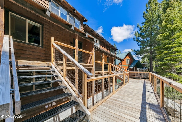 275 Tramway Dr Unit C, Stateline, NV 89449 - view of wooden deck