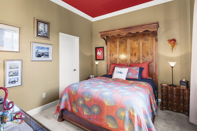 2698 Wind Feather Trl, Reno, NV 89511 - carpeted bedroom with ornamental molding and baseboards