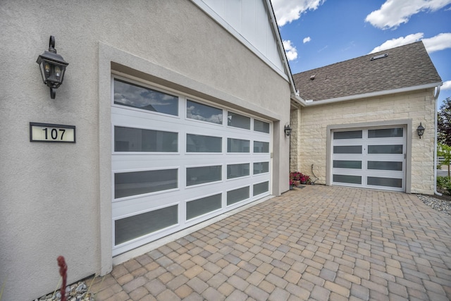 107 Bridlemoor Ct, Reno, NV 89511 - garage with decorative driveway