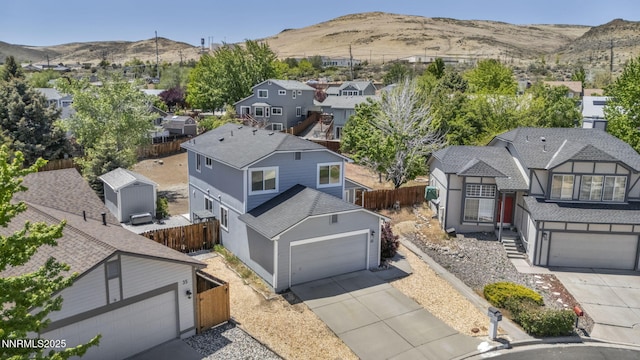 45 Stormy Ct, Sparks, NV 89436 - aerial perspective of suburban area featuring a mountainous background