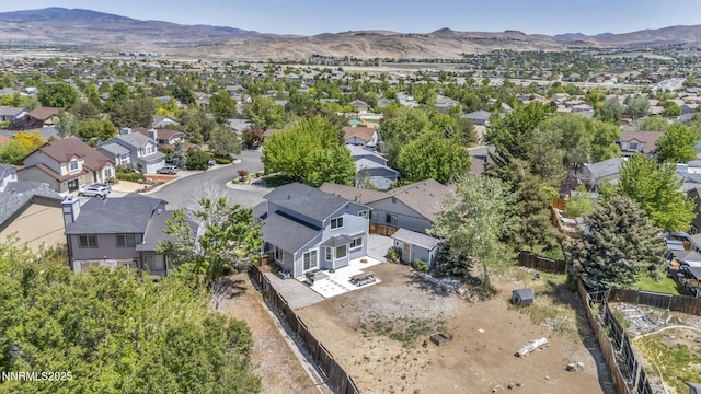 45 Stormy Ct, Sparks, NV 89436 - aerial perspective of suburban area featuring a mountainous background